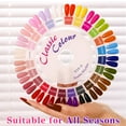 thumbnail image 3 of Set de esmaltes de uñas en gel Double Rhythm, 28 unidades, 15 ml, del mismo color, 3 of 9