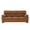81"Brown|Foil Fabric, variant on Aukfa 68" Small Sofa Couch Comfy Mid Century Modern Loveseat Sofa for Living Room Bedroom, Khaki