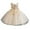 Style D#012 Champagne, variant on Girls Princess Gown Performance Girls Sleeveless Tulle Dress with Floral Embroidery and Sequin Appliqué Ball Gown Style Formal Party Wear for Children Princess Dress Up for Girls 4-6 (Champagne 60)