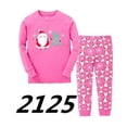 thumbnail image 1 of Conjunto de ropa de dormir para niños y niñas, conjunto de pijamas de dibujos animados, muñeco de nieve, Reno, Navidad, Papá Noel, novedad, 1 of 4