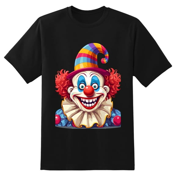 Men's Graphic TeeClown (5) Letter Print T-Shirts Round Neck Short Sleeves Sizes XS-5XL Summer Daily Casual Tops