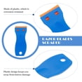 thumbnail image 2 of Miangastore Plastic Glass Scraper for Car with Assorted Color Safely Removes Stickers Labels and Residue without Damaging Surfaces 7.5 inches, 2 of 9