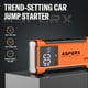 thumbnail image 3 of Arrancador de Batería AsperX AX4500 4500A 12V con Pantalla LCD de 4", 3 of 7