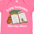 thumbnail image 4 of Inktastic Future Bookworm Like My Mom Boys or Girls Baby Bodysuit, 4 of 5