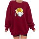 thumbnail image 1 of Ichuanyi liquidación de la moda femenina otoño de invierno Halloween Pumpkin Impresión impresa Invisión informal ICHUANYI WER202308180917, 1 of 4