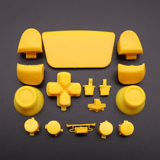 Pour Manette PS5 L1 R1 L2 R2 Kit de Boutons D-pad Bouton Capuchon de Remplacement pour PS5 V2 BDM-020 Manette N5