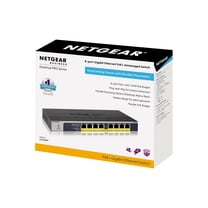 Netgear 8-port Gigabit Ethernet PoE  Unmanaged Switch (GS108PP)