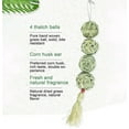 thumbnail image 6 of 1pc-Pet Rabbit Grass Woven Ball Hanging String Rabbit Grinding Toy, 6 of 6