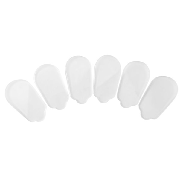 YUPVM Inside and Outside Heel WedgeShaped Silicone Insoles, Gel