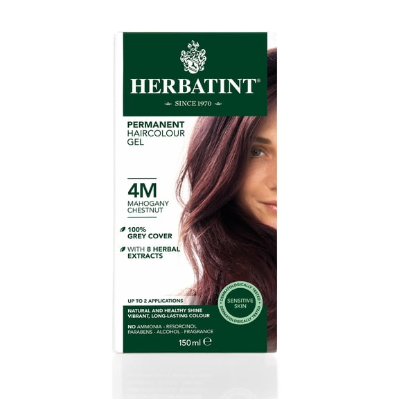Herbatint 4M Mahogany Chestnut Hair Dye 150ml