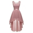 thumbnail image 3 of Elegant Women's Dress for Weddings and Festive Occasions - Sleeveless Bridesmaid Dress with Timeless Evening, 3 of 5