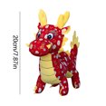 thumbnail image 3 of Penkiiy Chinese Dragon Plush Doll 2024 Year of The Dragon Mascot,Chinese Dragon Plush Doll,Chinese New Year Spring Festival Decoration Mascot Figure Toy Dragon,Zodiac Stuffed Animals Toy-7.8", 3 of 6