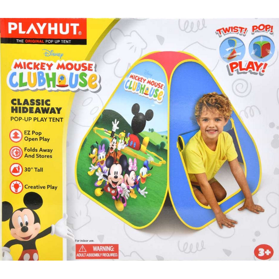 Wholesale Playhut Mickey Mouse Hideaway Tent in closed box