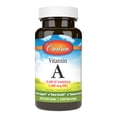 thumbnail image 1 of Carlson solubilizado con vitamina A 10.000 UI (3000 mcg RAE) 250 cápsulas blandas, 1 of 8