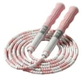 thumbnail image 3 of Adjustable Steel Jump Rope Beaded Heavy Skipping Rope for Kids Women Men Fitness, 3 of 9