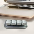 thumbnail image 6 of Wired Mini Keyboard Programmable 4 Key Keypad Small USB Mechanical Acrylic Compact Design for Office Gaming Drawing, 6 of 9