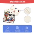 thumbnail image 4 of Sm:)e Stars Cross Flowers 4th of July Table Runner 13x72 Inch, Patriotic Decor Durable and Stylish Independence Day Party and Family Gathering Supply, 4 of 6