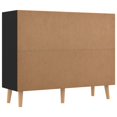 thumbnail image 3 of vidaXL Sideboard Black 90x30x72 cm Engineered Wood, 3 of 5