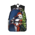 thumbnail image 1 of Goofa The Nightmare Before Christmas Pattern Casual Backpack – School Backpack Lightweight & Ergonomic Design, Water-Resistant, Spacious & Comfortable, Travel, 1 of 6