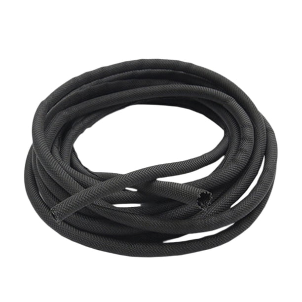 Funda de Cable de 3 M, cubierta de arnés de Cable, funda de protección de Cable, Protector de Cable negro resistente a altas temperaturas, cubierta 10 mm de diámetro interior