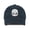 Dark Blue, variant on Dumb Skull Washed Denim Baseball Cap for Adult, Vintage Faded Cotton Dad Hat, Adjustable Soft Crown Curved Brim, Casual Trucker Style Cap for Men Women