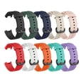 thumbnail image 3 of transemion Wristband Straps Accessories Replace Accessory Simple Style Solid Color Modified Component Strap Replacement for Mi Watch Lite mint green, 3 of 9