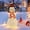 Gold, variant on Costway 3.6 FT Lighted Snowman Christmas Decoration with 80 Cold White LED Lights for Porch White