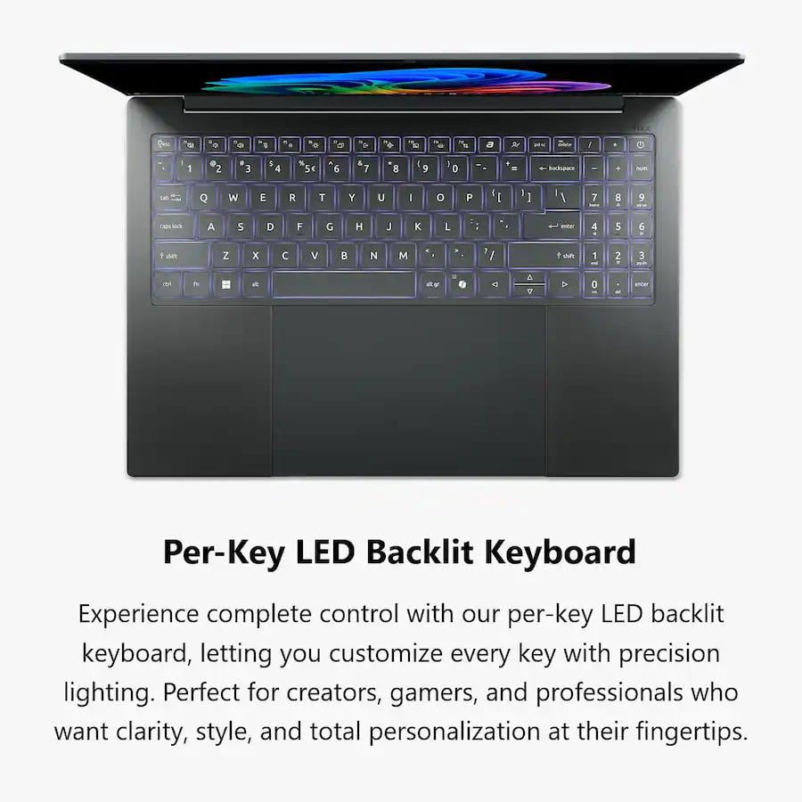 Acer Swift 16 AI Laptop 16" 2880x1800 16GB RAM 1TB SSD