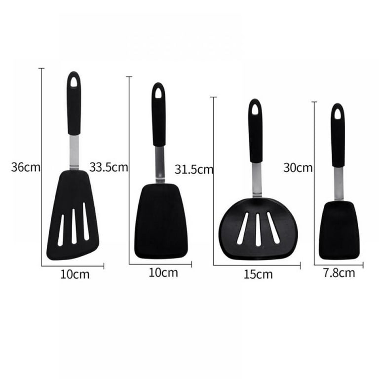 Silicone Spatula, Heat Resistant Spatulas for Cooking, Non Stick Wide  Spatula, Soft Touch Slip Resistant Handle, Cooking Utensil - AliExpress