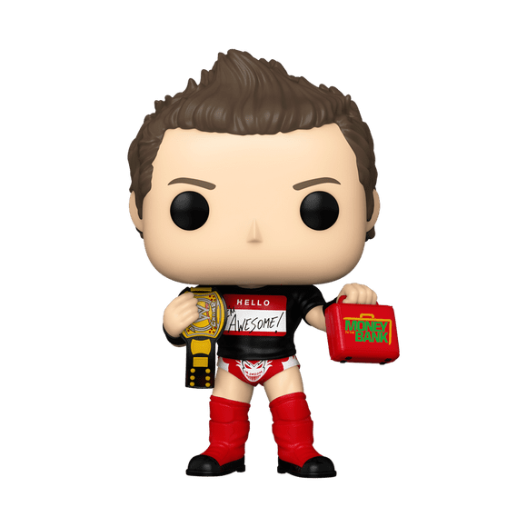 Funko Pop! WWE: The Miz with Money in the Bank Briefcase Vinyl Figure