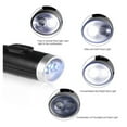 thumbnail image 4 of PureCasa Creative Bendable USB Rechargeable Neck Light, Portable LED Book Light for Reading, Camping, Knitting, Repairing, Night Running, Perfect for Book Lovers, 1PC, Black, 4 of 6