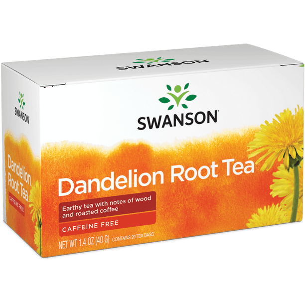 Swanson Dandelion Root Tea 20 Bag(S).