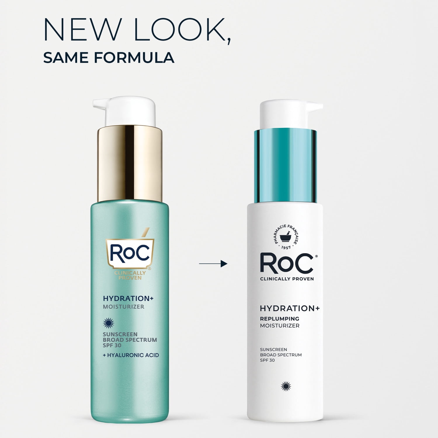 Roc Multi Correxion Hydrate + Plump, Daily Moisturizer with SPF 30, All Skin Types, 1.7 fl oz