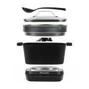 STIRMAX PLUS 7.5 Quart Digital Multi-Cooker with Automatic Paddle to Stir and Shred, 9 in 1 programmable presets to Sauté, Sear, and Brown Food Before Simmering – Accessories & Cookbook Included