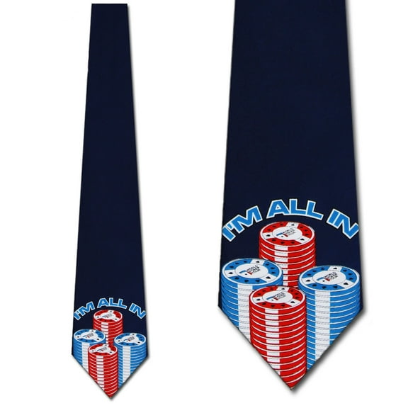 I'm All In Necktie Mens Tie