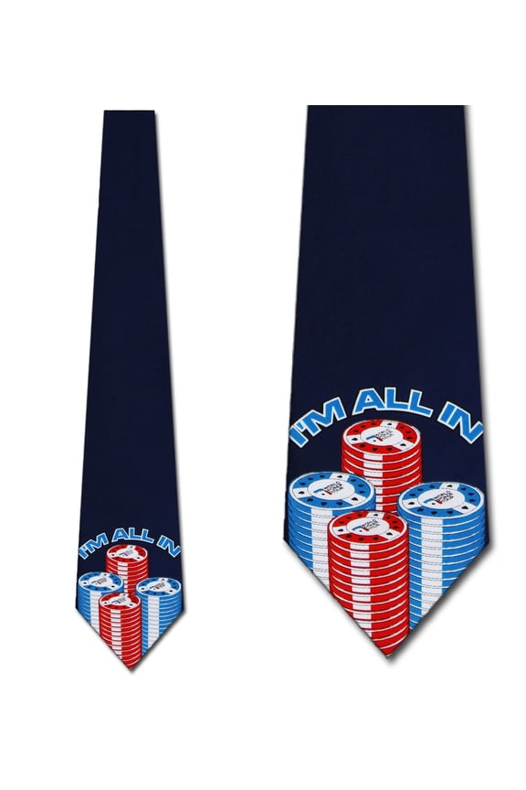 I'm All In Necktie Mens Tie