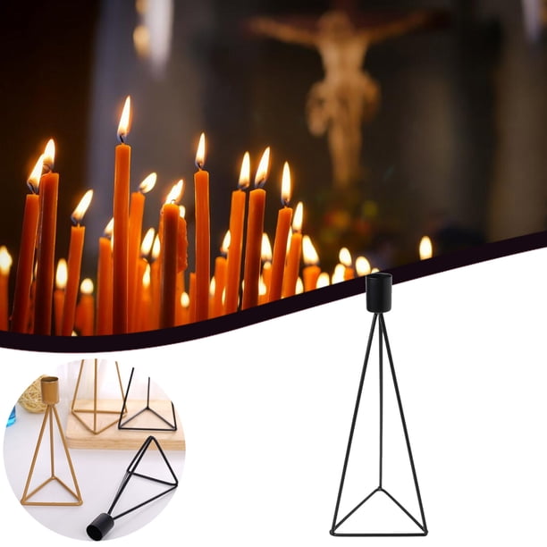 Juego de Velas de Diseño Vintage Hot6sl de Hierro para Decoración de Cocina y Boda