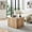 The Exquisite Coffee Table, variant on Square Modern MDF Coffee Table with Light Wood Texture - Compact Living Room Accent Table
