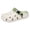 Green, variant on Men's Chunky Slip on Work Clogs with Back Strap Quick-Dry Hollow Breathable EVA Sandals Chef Nurse Comfortable Slip on Cushion Slides Slippers Indoor Outdoor Garden Shoes Blue Size 9
