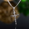thumbnail image 4 of Cross Pendant Necklace for Women Street Hipster Hip Hop Same Necklace for Women Jewelry Valentines Day, 4 of 8