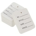 thumbnail image 1 of 1000pcs Goods Hanging Price Tag Clothing Price Tags Commodity Price Display Tags, 1 of 8