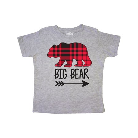 

Inktastic Plaid Big Bear with Arrow Gift Toddler Boy or Toddler Girl T-Shirt
