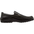 thumbnail image 6 of Cole Haan Tucker Venetian Black Slip On Rounded Toe Leather Flat Loafers (Black, 8), 6 of 6