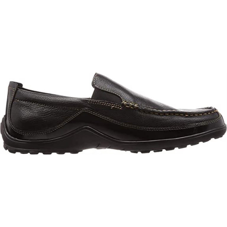 Cole Haan Tucker Venetian Black Slip On Rounded Toe Leather  display picture 1
