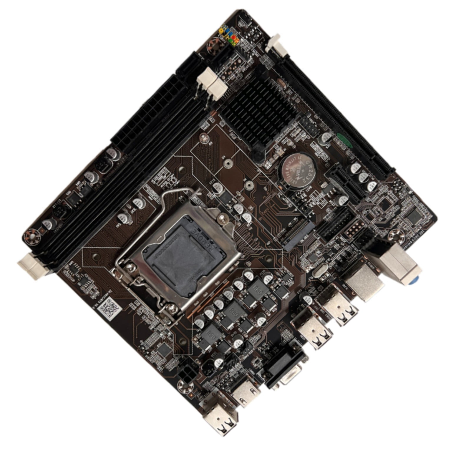 Computer Motherboard DDR3 1066/1333/1600 Memory Supported H61 Motherboard for 1155Series CPUs Processors PCIEx1 Slot