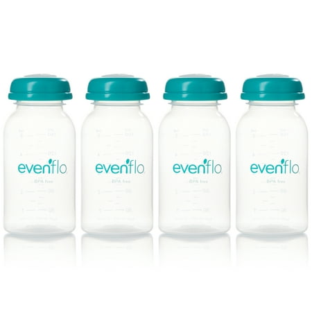 Evenflo Feeding BPA-Free Breast Milk Collection Bottles - 5oz, 4ct