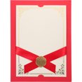 thumbnail image 1 of Shisuyan Motif Estampé Couverture de Certificat Papier Document Couverture de Certificat Porte-Diplôme, 1 of 1