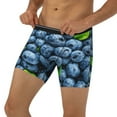thumbnail image 3 of Disketp Fresh Blueberries Men's Boxer Briefs Men’s Underwear Boxer Briefs for Men, 3 of 7