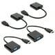 thumbnail image 5 of Adaptador HDM Ito VGA, 4 piezas HDMI a VGA Cable adaptador HDM Ito VGA Línea HDM Ito VGA probado profesionalmente, 5 of 12