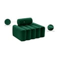 thumbnail image 2 of Meridian Furniture Melody Green Velvet Chair, 2 of 12